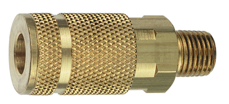 TRU-FLATE - Tru-Flate Brass Quick Change Coupler 1/4 in. Male 1 pc [TRFL13325]