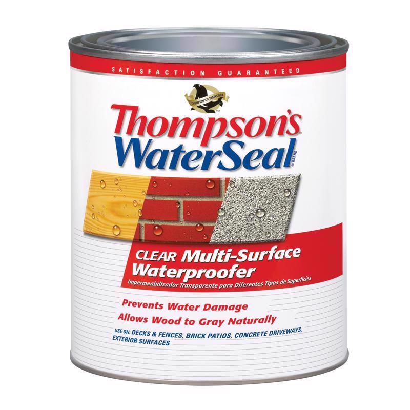 THOMPSON'S - Thompson's WaterSeal Clear Water-Based Multi-Surface Waterproofer 1 qt