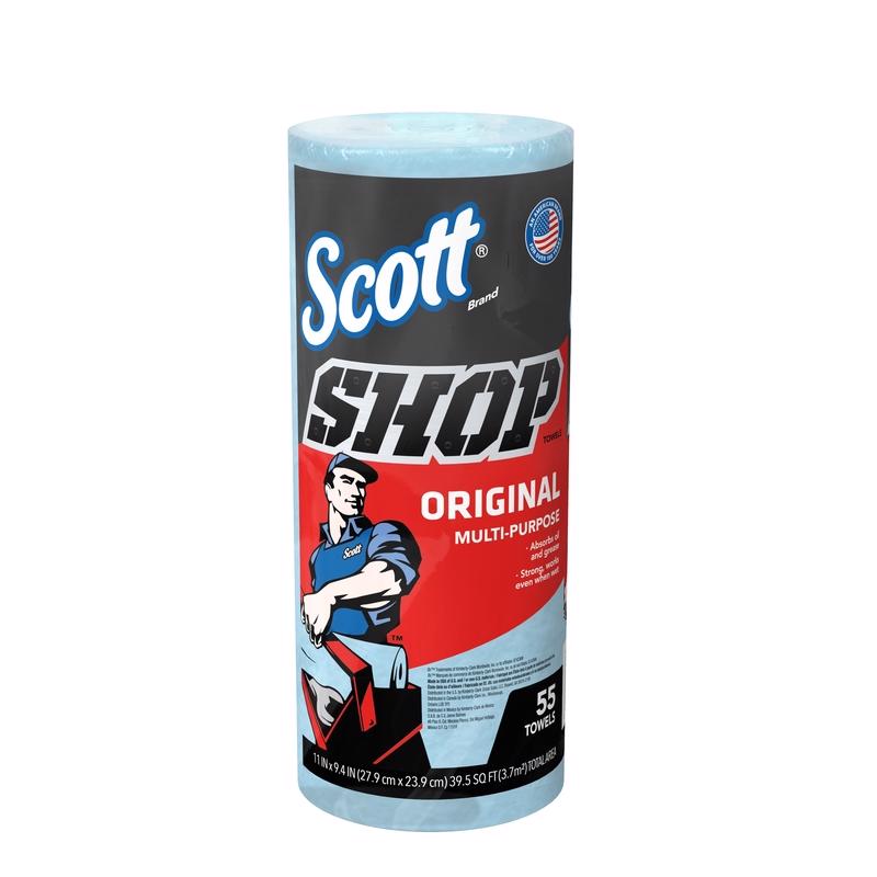 SCOTT - Scott Original Paper Shop Towels 9.4 in. W X 11 in. L 55 pk