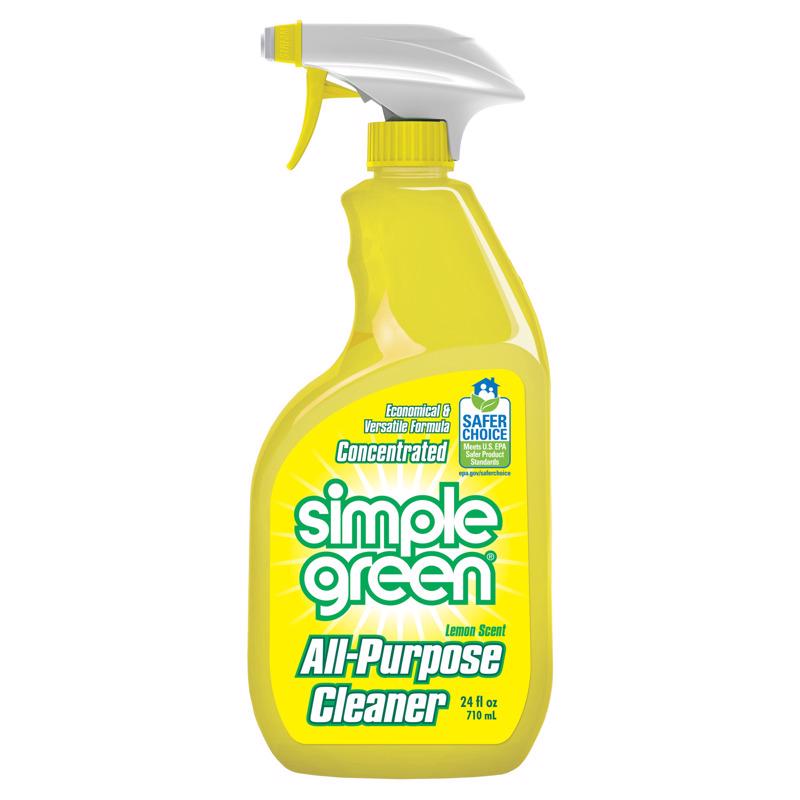 SIMPLE GREEN - Simple Green Lemon Scent Concentrated All Purpose Cleaner Liquid 24 oz - Case of 6