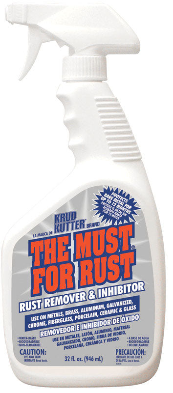 MUST FOR RUST - Rust-Oleum Krud Kutter 32 oz Rust Remover - Case of 6