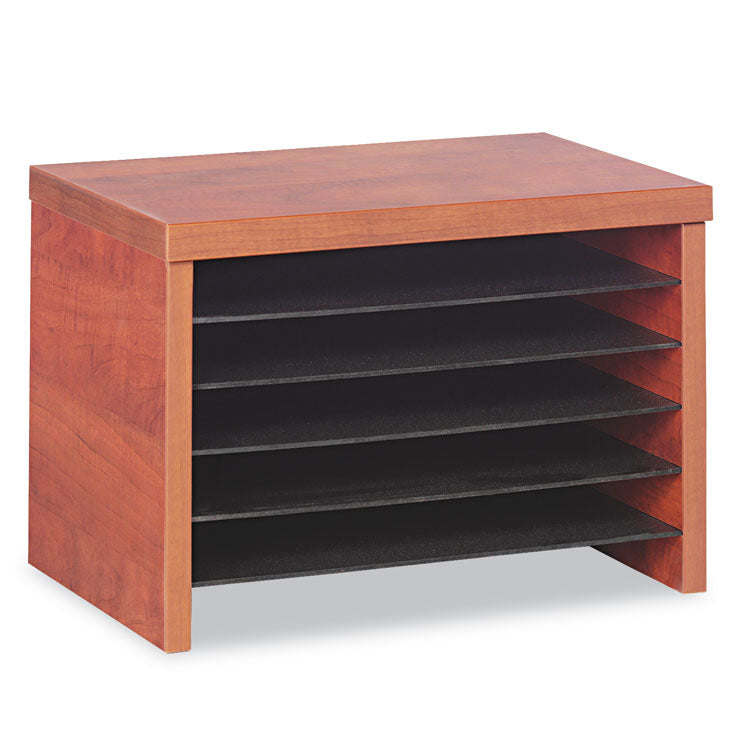 Alera - Alera Valencia Under Counter File Organizer Shelf, 15.75w x 9.88d x 10.88h, Cherry