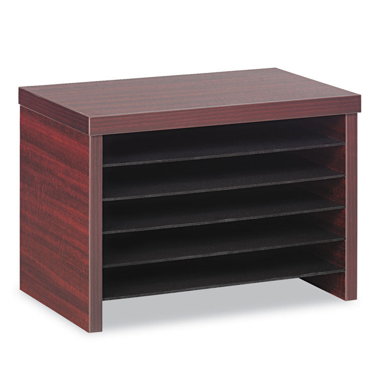 Alera - Alera Valencia Under Counter File Organizer Shelf, 15.75w x 9.88d x 10.88h, Mahogany