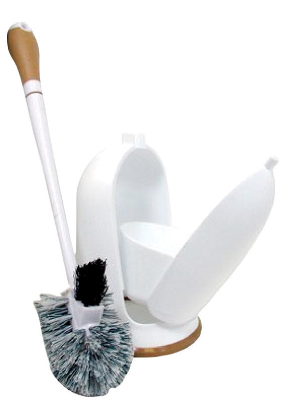 QUICKIE - Quickie Home Pro 3.5 in. W Plastic/Rubber Handle Brush and Caddy