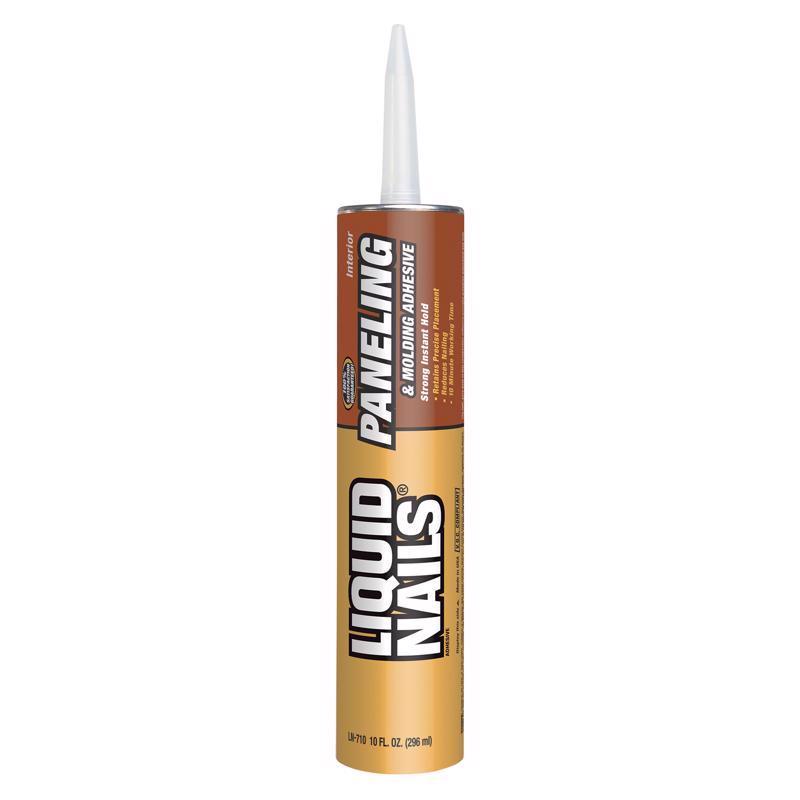 LIQUID NAILS - Liquid Nails Paneling & Molding High Strength Latex Adhesive 10 oz - Case of 12