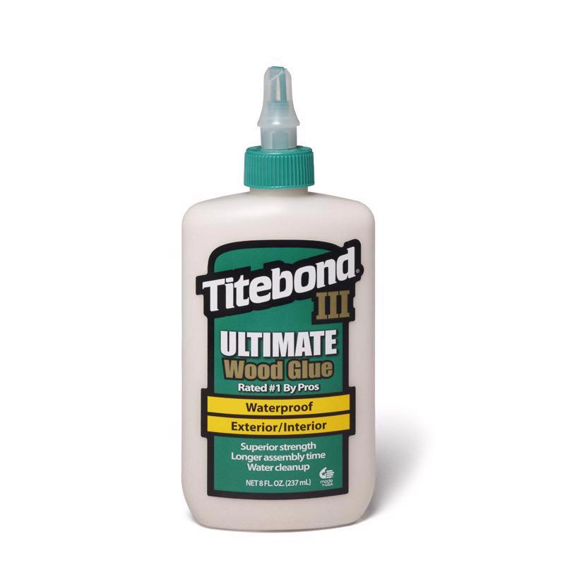 TITEBOND III - Titebond III Ultimate Tan Wood Glue 8 oz