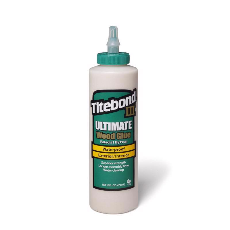 TITEBOND III - Titebond III Ultimate Tan Wood Glue 16 oz