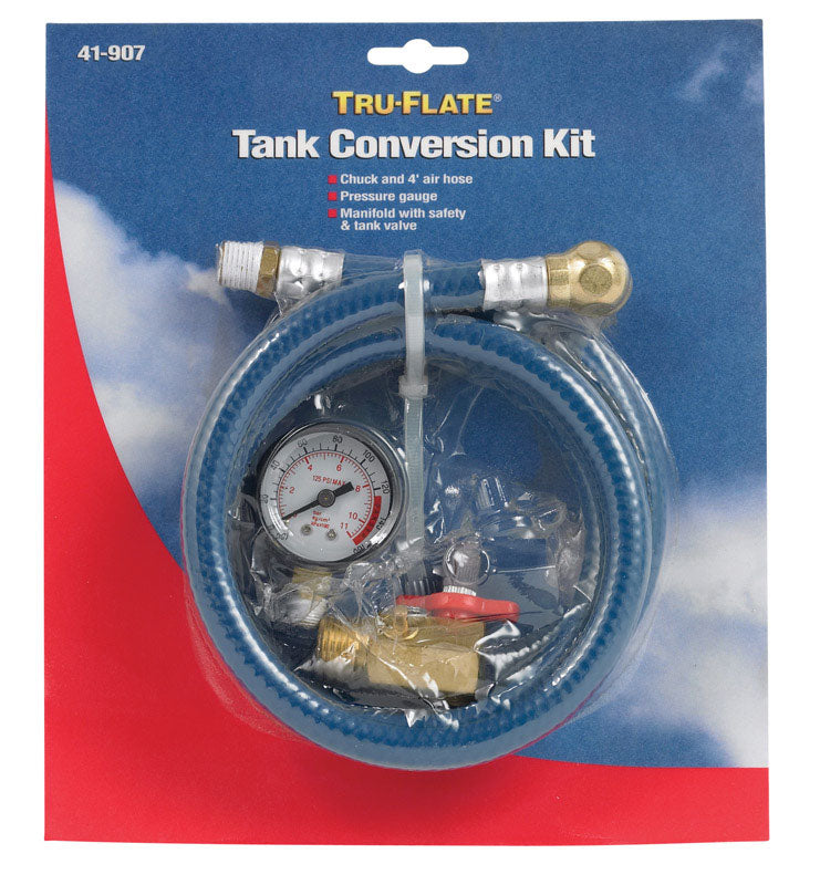 TRU-FLATE - Tru-Flate Brass Tank Valve 4 in. Female 1 pc