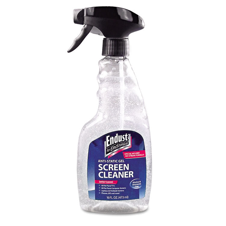 Endust for Electronics - Cleaning Gel Spray for LCD/Plasma, 16 oz, Pump Spray Bottle
