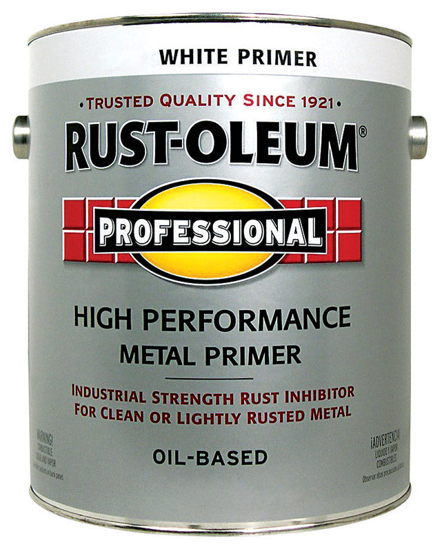 RUST-OLEUM - Rust-Oleum Professional White Flat Oil-Based Primer 1 gal - Case of 2