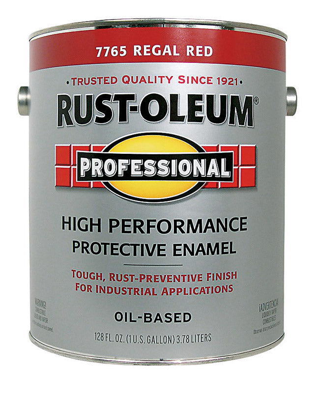 RUST-OLEUM - Rust-Oleum Professional High Performance Indoor and Outdoor Gloss Regal Red Protective Paint 1 gal - Case of 2