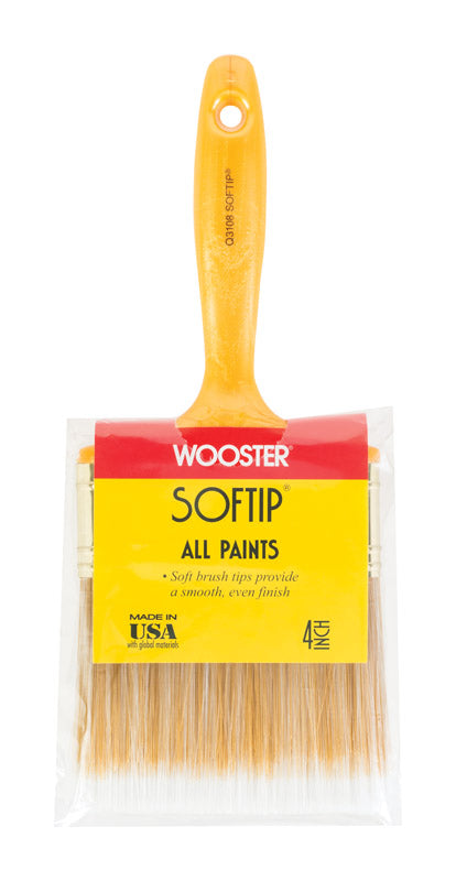 WOOSTER - Wooster Softip 4 in. Flat Paint Brush