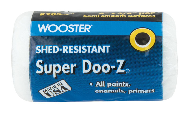 WOOSTER - Wooster Super Doo-Z Fabric 4 in. W X 3/8 in. Regular Paint Roller Cover 1 pk