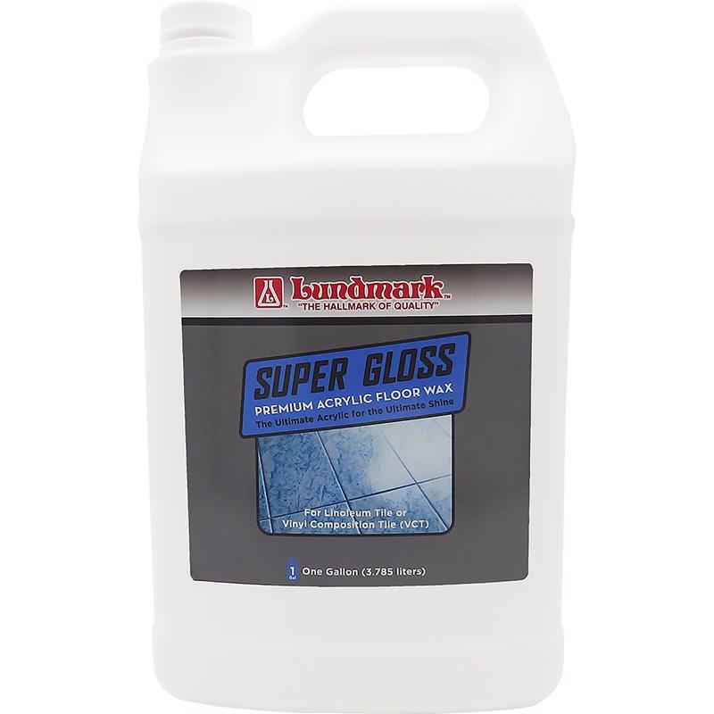 LUNDMARK - Lundmark Super Gloss Floor Wax Super Gloss Anti-Slip Floor Wax Liquid 1 gal - Case of 2