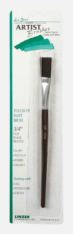 LINZER - Linzer 3/4 in. Flat Touch-Up Paint Brush - Case of 12