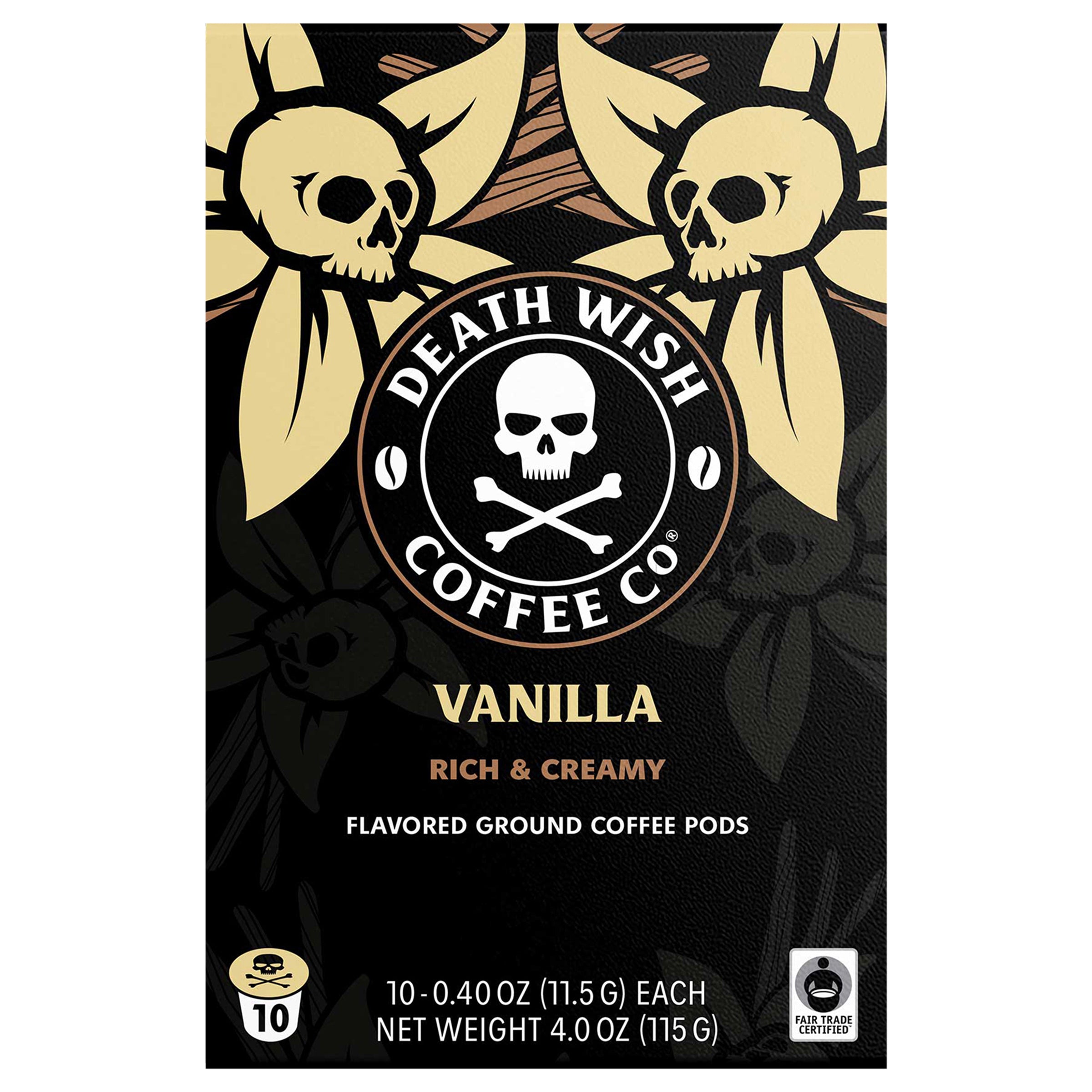Vanilla Single Serve 10 ct - Case of 6