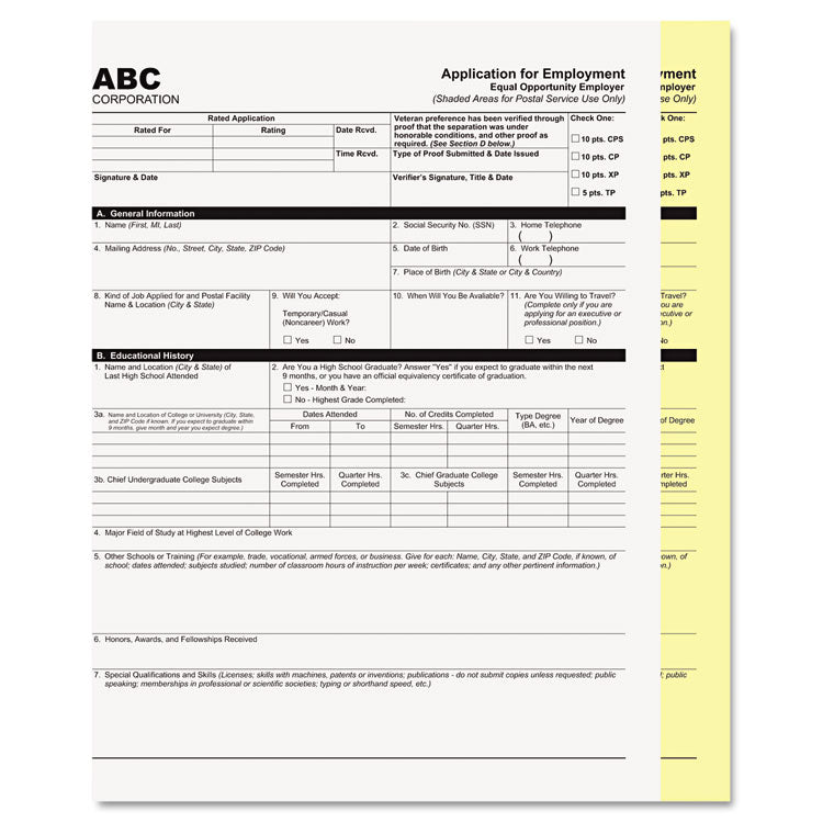 Iconex - Digital Carbonless Paper, 2-Part, 8.5 x 11, White/Canary, 1,250/Carton