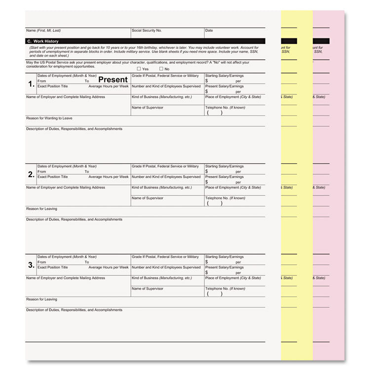 Iconex - Digital Carbonless Paper, 3-Part, 8.5 x 11, White/Canary/Pink, 835/Carton (9157363)