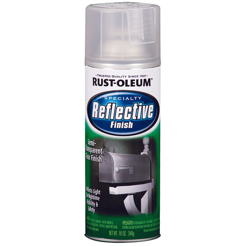 RUST-OLEUM - Rust-Oleum Specialty Semi-Transparent Clear Reflective Finish Spray 10 oz