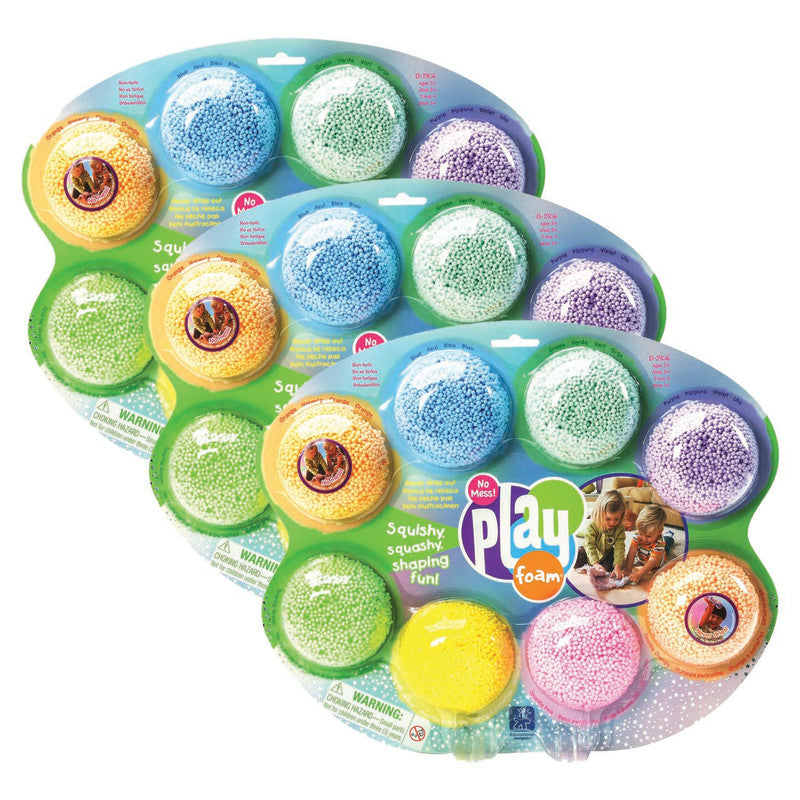 EDUCATIONAL INSIGHTS - Playfoam® Combo Pack, 8 Per Pack, 3 Packs