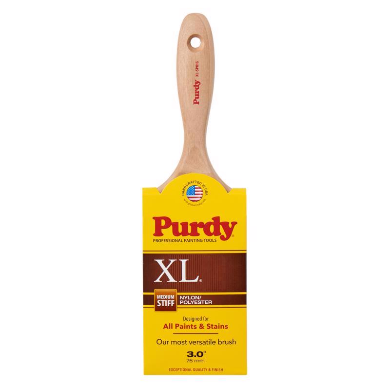 PURDY - Purdy XL Sprig 3 in. Medium Stiff Flat Trim Paint Brush