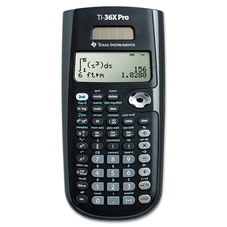 Texas Instruments - TI-36X Pro Scientific Calculator, 16-Digit LCD
