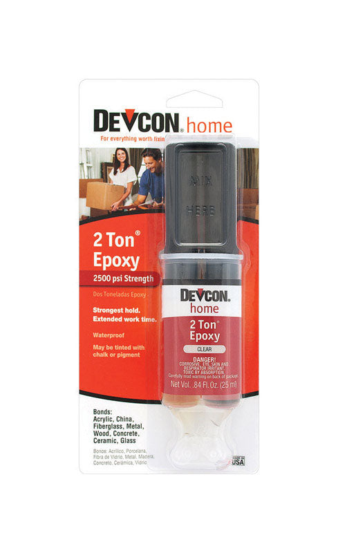 DEVCON - Devcon 2 Ton High Strength Epoxy 0.84 oz - Case of 6