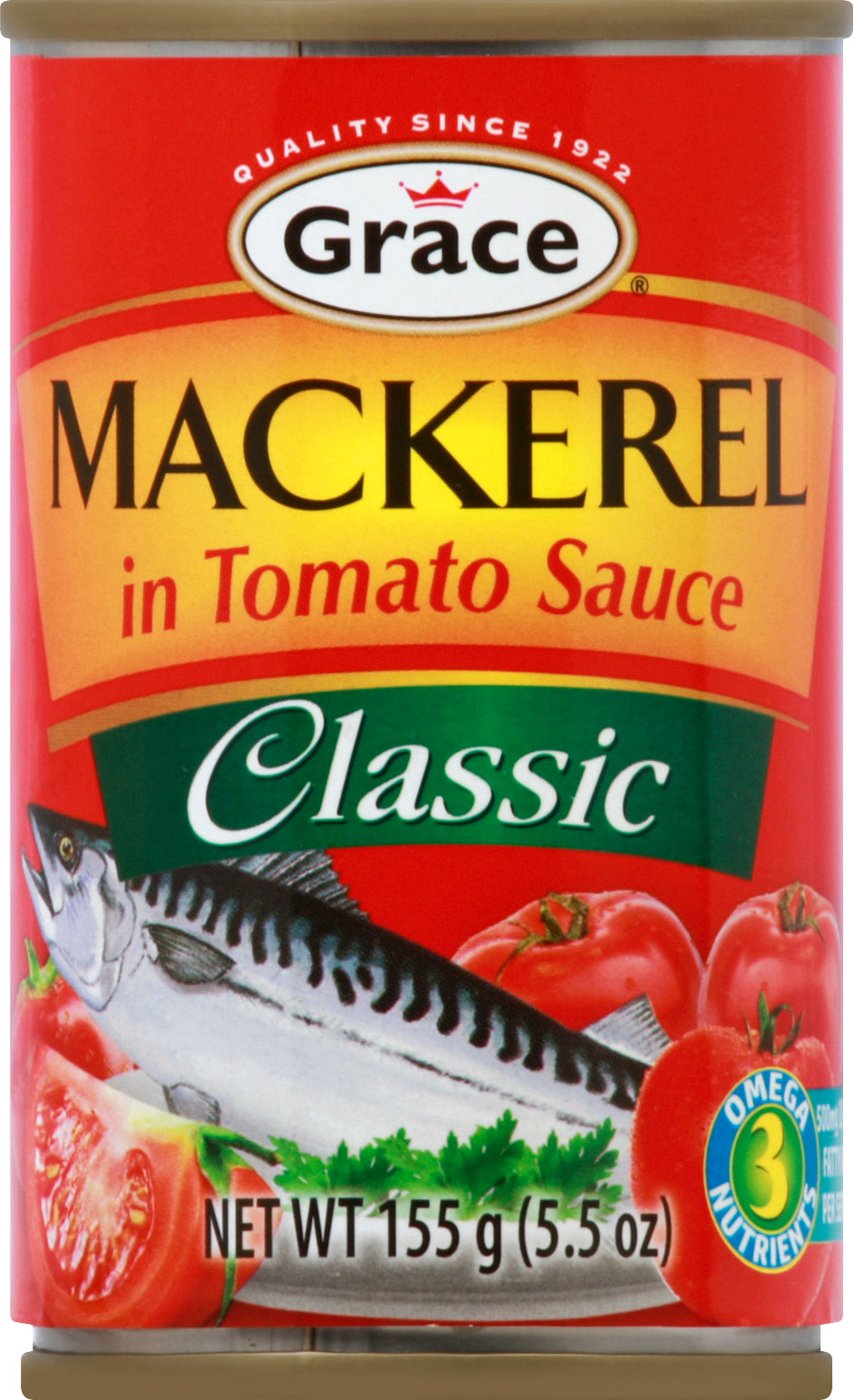 Grace Mackerel 5.5 oz - Case of 50