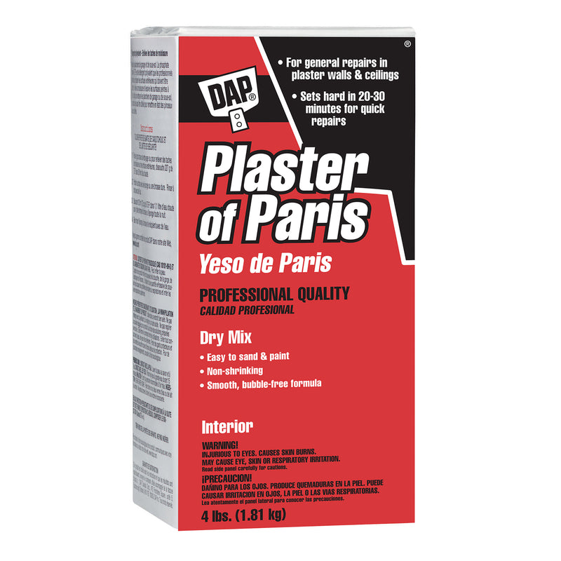 DAP - DAP White Plaster of Paris 4 lb - Case of 6 [7079810318]