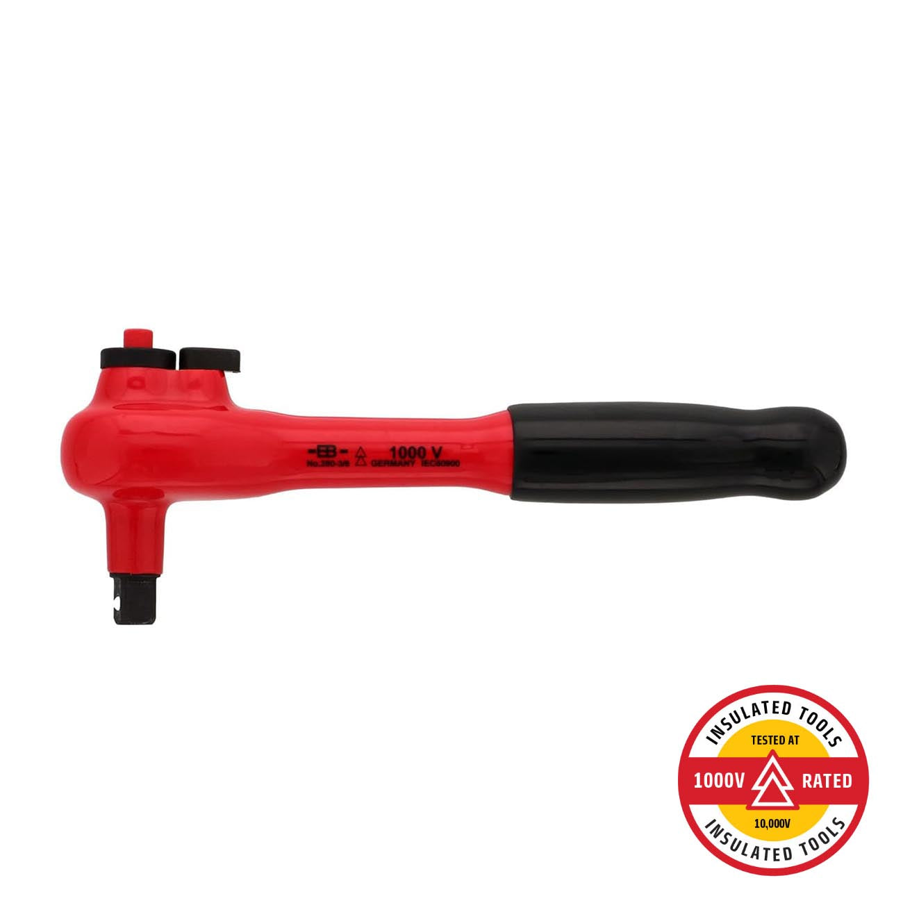 Wiha Insulated 3/8" Drive Ratchet