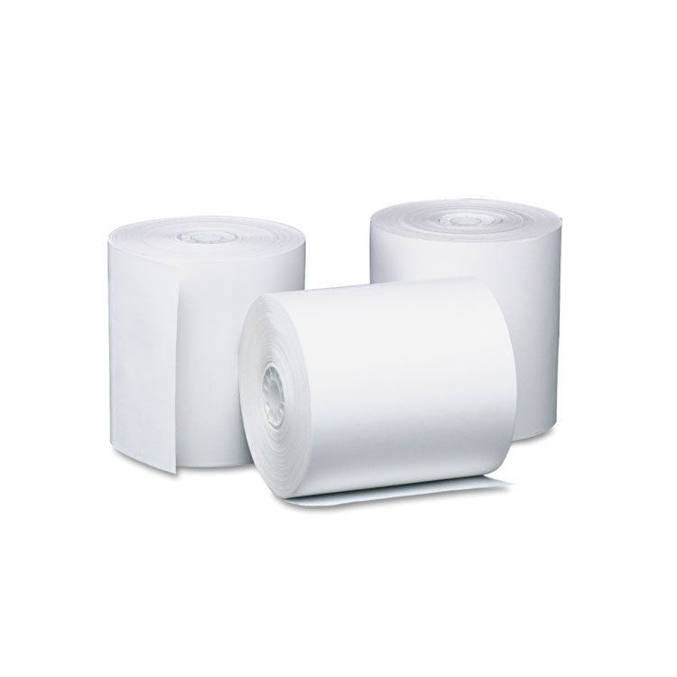 Iconex - Direct Thermal Printing Thermal Paper Rolls, 3.13" x 119 ft, White, 50/Carton