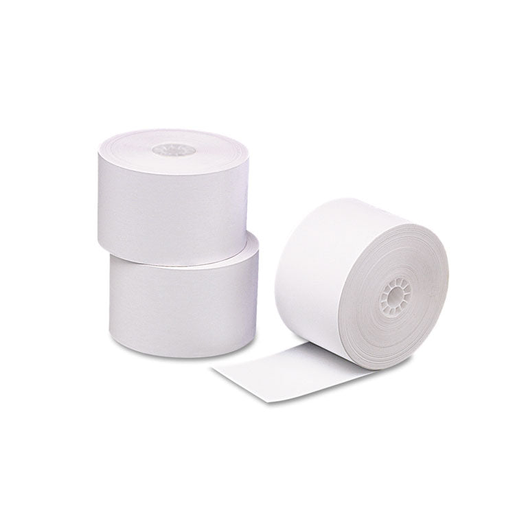 Iconex - Direct Thermal Printing Paper Rolls, 0.69" Core, 2.31" x 356 ft, White, 24/Carton