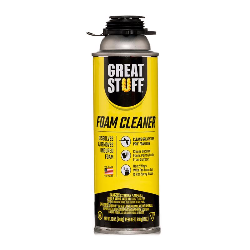 GREAT STUFF - Great Stuff Foam Gun Tool Cleaner 12 oz Foam - Case of 12