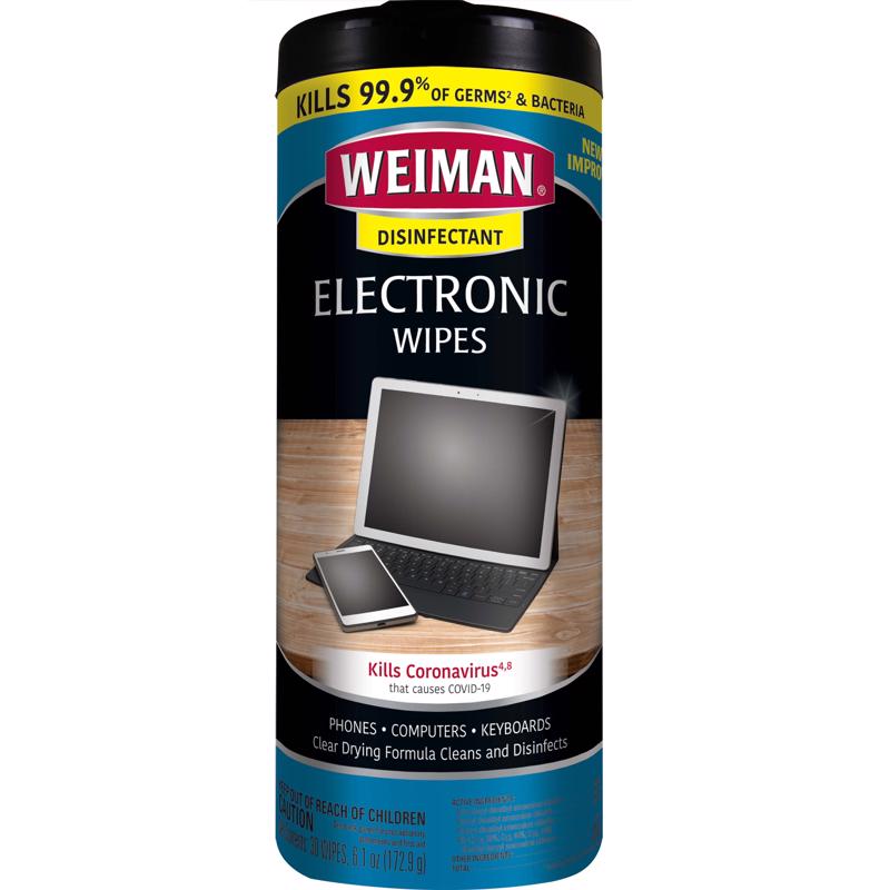 WEIMAN - Weiman Electronic Wipes 30 pk Wipes