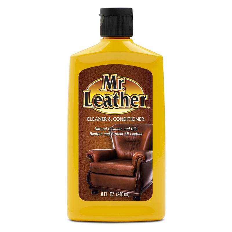 MR. LEATHER - Mr. Leather Original Scent Leather Cleaner And Conditioner 8 oz Liquid - Case of 6