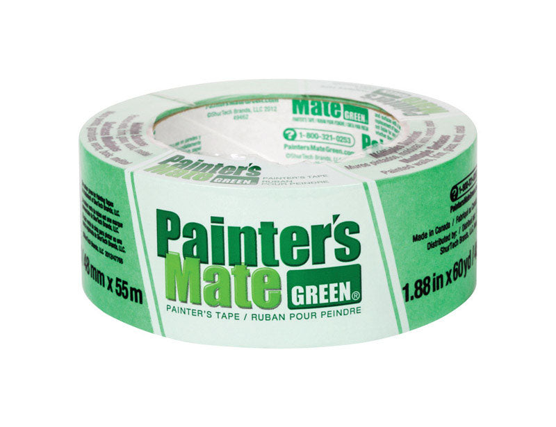 PAINTERS MATE - Painter's Mate 1.88 in. W X 60 yd L Green Medium Strength Painter's Tape 1 pk