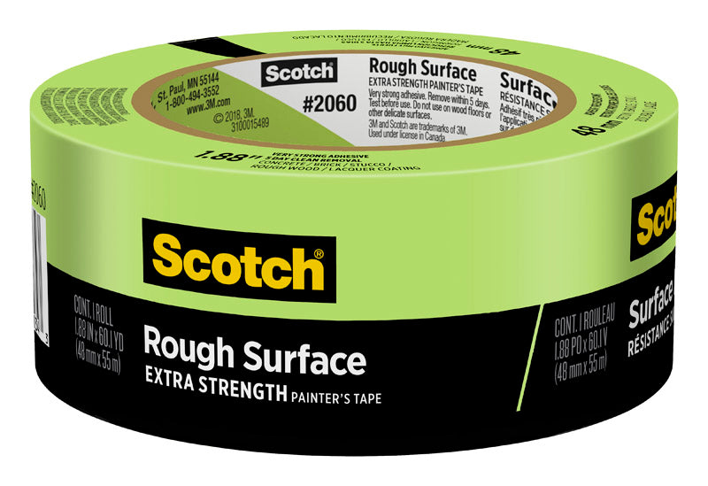 SCOTCH - Scotch 1.88 in. W X 60.1 yd L Green Extra Strength Masking Tape 1 pk