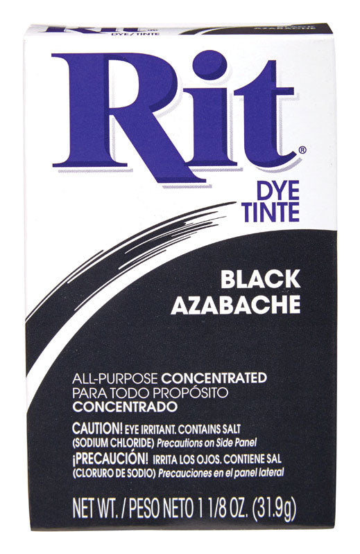 RIT - Rit 1.13 oz Black For Fabric Dye - Case of 6