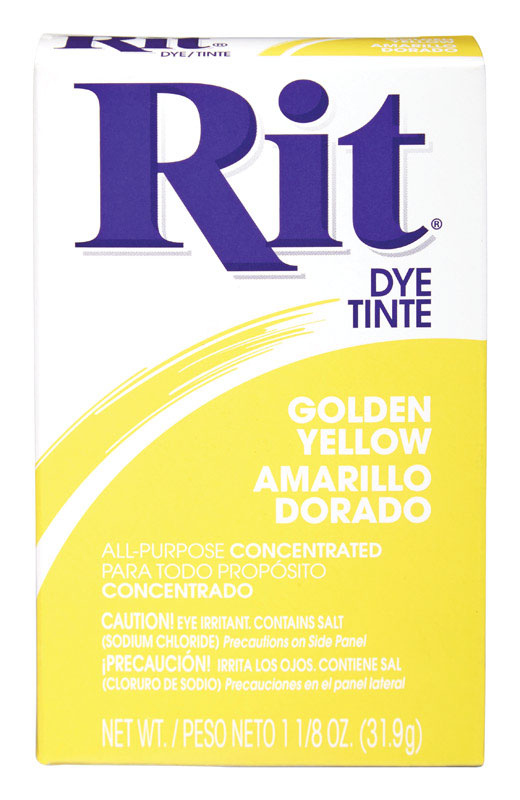 RIT - Rit 1.13 oz Golden Yellow For Fabric Dye - Case of 6