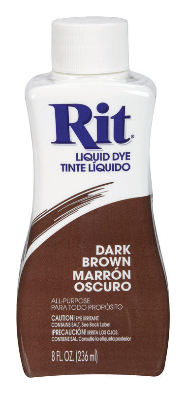 RIT - Rit 8 oz Dark Brown For Fabric Dye - Case of 3