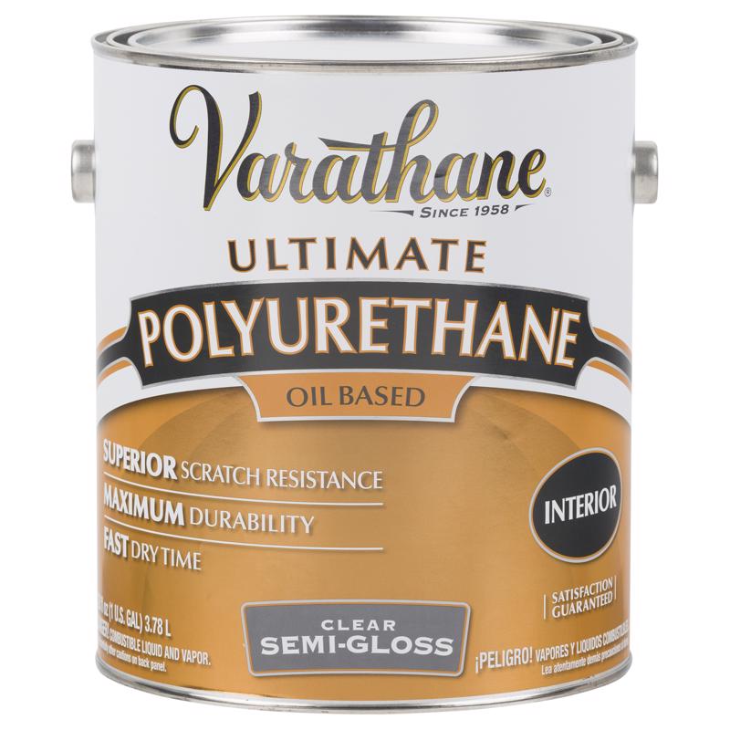 VARATHANE - Varathane Premium Semi-Gloss Clear Oil-Based Polyurethane 1 gal - Case of 2