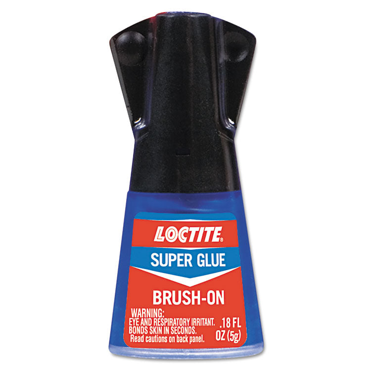 Loctite - Super Glue Brush On, 0.17 oz, Dries Clear