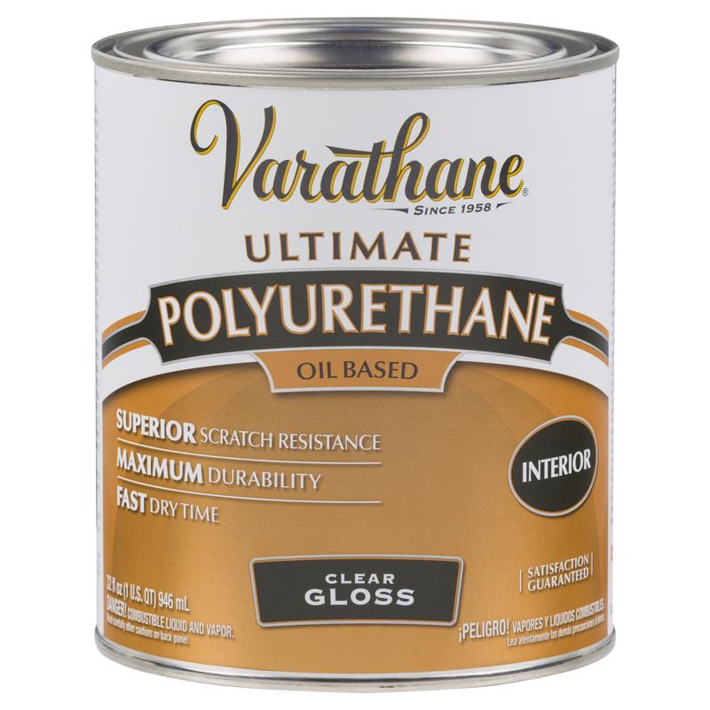 VARATHANE - Varathane Premium Gloss Clear Oil-Based Polyurethane 1 qt - Case of 2