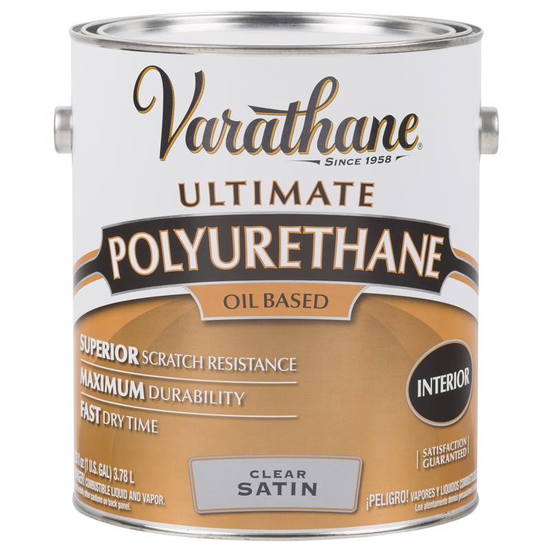 VARATHANE - Varathane Premium Satin Clear Oil-Based Polyurethane 1 gal - Case of 2