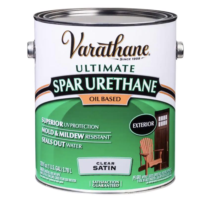 VARATHANE - Varathane Premium Satin Clear Oil-Based Spar Urethane 1 gal - Case of 2 [242182]