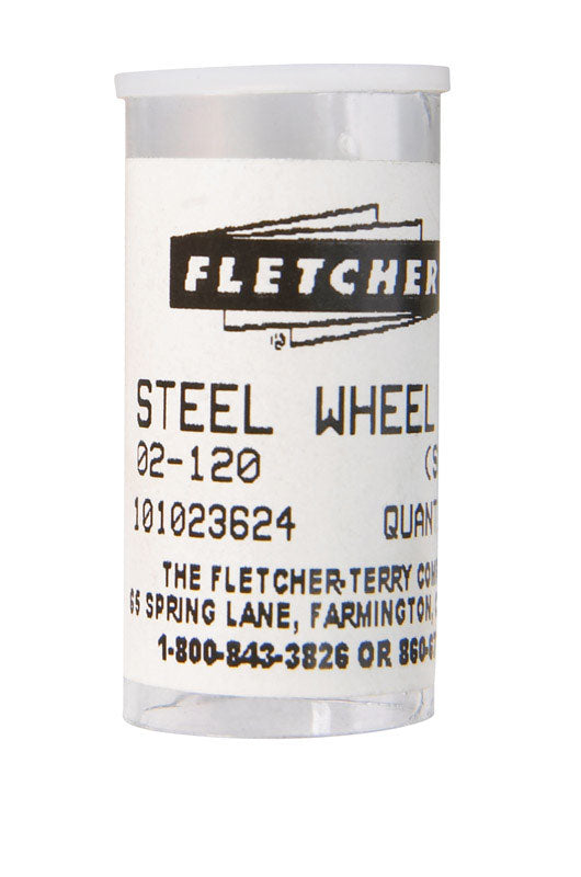 FLETCHER-TERRY - Fletcher-Terry Steel Single Edge Glass Cutting Wheel 1/8 in. L 10 pc