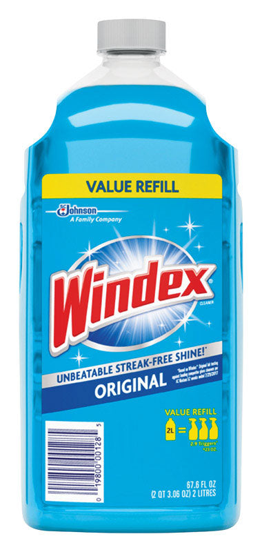 WINDEX - Windex Original No Scent Glass Cleaner Refill 67.6 oz Liquid