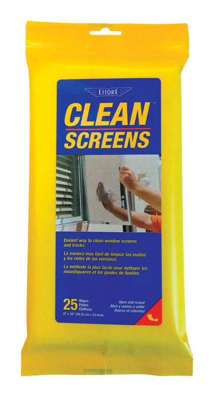 ETTORE - Ettore Screen Cleaner 25 ct Wipes - Case of 12