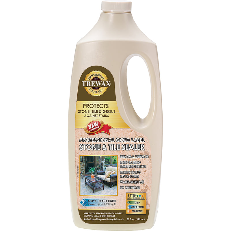 TREWAX - Trewax Commercial and Residential Stone and Tile Sealer Finish 32 oz