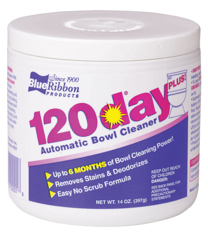 BLUE RIBBON - Blue Ribbon 120 Day Clean Scent Automatic Toilet Bowl Cleaner 14 oz Powder